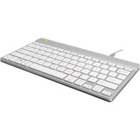 R-Go Tools RGOCODEWDWH tastatūra Birojs USB QWERTZ Vācu Balts