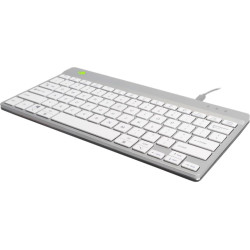 R-Go Tools R-Go Tastatur Compact Break DE-Layout Kabel            weiß