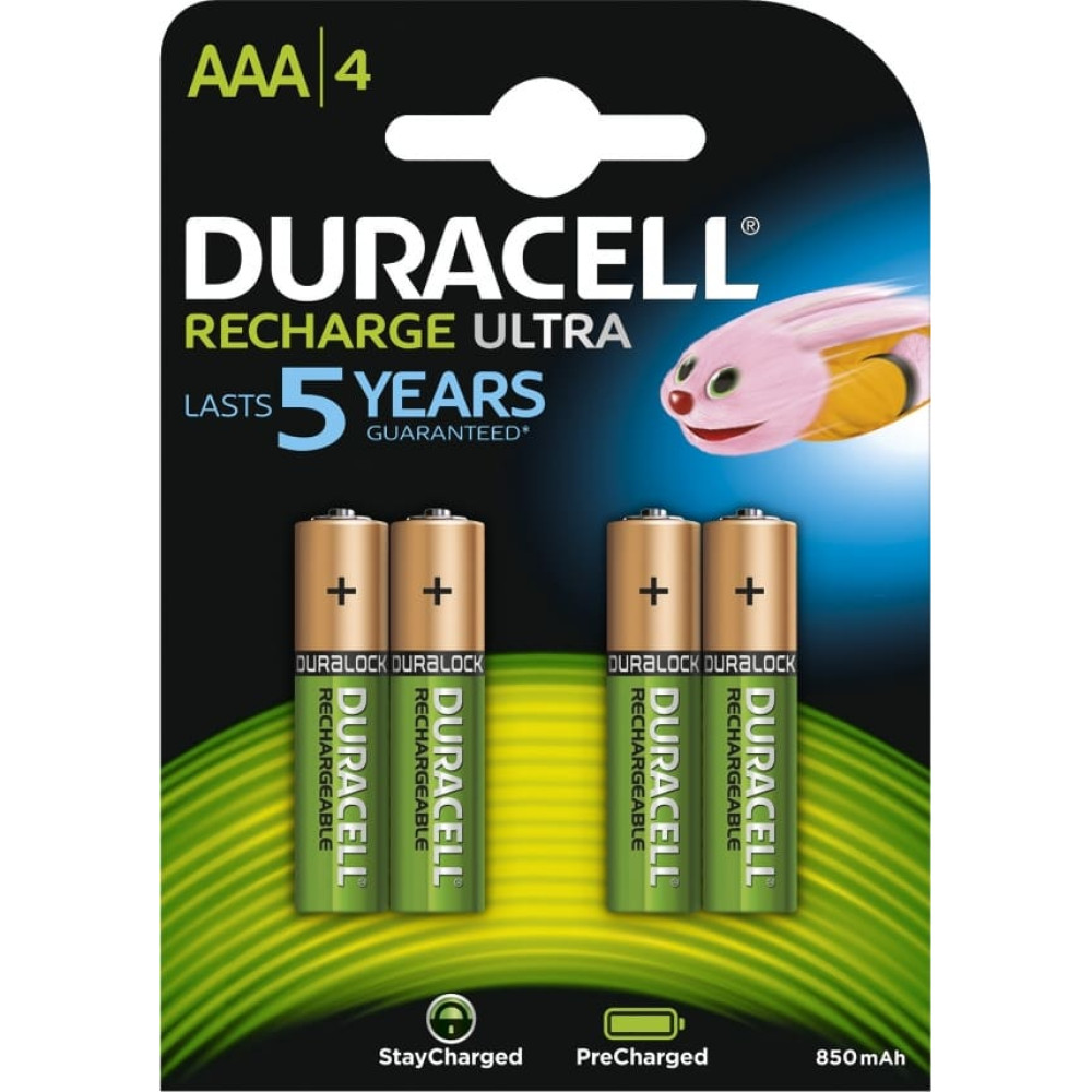 Duracell Akku Recharge Ultra Micro  - AAA        900mAh 4St.