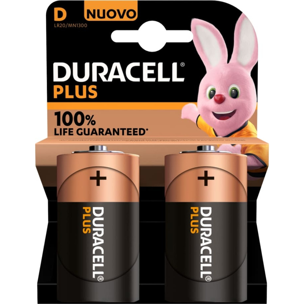 Duracell Batterie Plus NEW -D   (MN1300/LR20) Mono      2St.