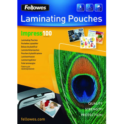 Fellowes Laminierfolie Capture A4 100Mikron glänzend    100P