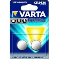 Varta Batterie Knopfzelle CR2430 3V 290mAh Lithium      2St.