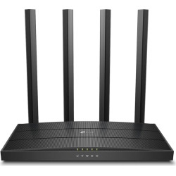 Tp-Link Archer C80 bezvadu rūteris Tīkls Gigabit Ethernet Divkāršā frekvenču josla (2.4 GHz / 5 GHz) Melns