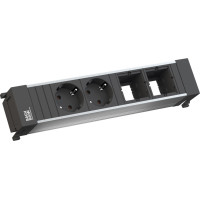 Bachmann POWER FRAME Medium 2x earthing contact 2x ABD