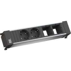 Bachmann POWER FRAME Medium 2x earthing contact 2x ABD