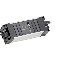 Bachmann STEP ALU 1xUSB A/C 22W GST18