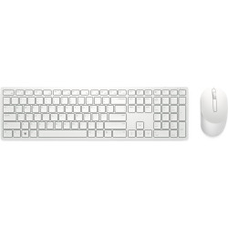 Dell KM5221W-WH tastatūra Pele iekļauta Birojs RF Bezvadu QWERTY US International Balts