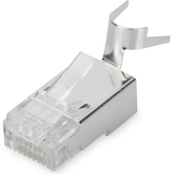 Digitus CAT 6A modular plug for round cable, shielded, 100 pcs.