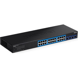 Trendnet Switch 28 Port Gbit Managed WebSmart 19" 10GSFP+