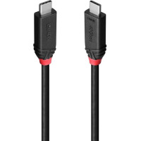 Lindy 37002 USB kabelis USB4 Gen 3x2 2 m USB C Melns