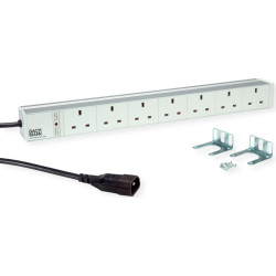 Bachmann BASIC 19z 1U 7xUK Power 2m UK, United Kingdom