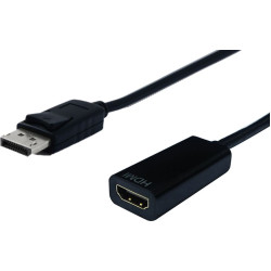 Adapteris DP1.2 M > HDMI F, 15cm, Secomp