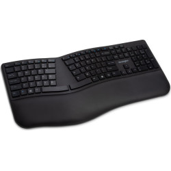 Kensington Pro Fit Ergo tastatūra Universāls Bluetooth sistēma QWERTY Britu angļu valoda Melns