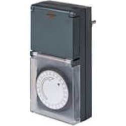 Brennenstuhl Mechanische Zeitschaltuhr  MZ 44 IP44  grau