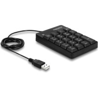 Delock USB Number Pad 19 keys black