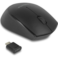 Delock Optical 3-button mini mouse USB Type-C™ 2.4 GHz wireless