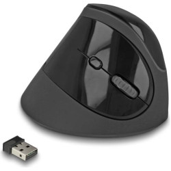Delock Ergonomic USB Mouse vertical - wireless