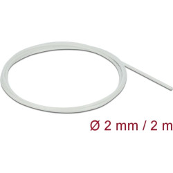 Delock Fiberglass Sleeving 2 m x 2 mm white