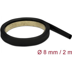 Delock Heat Shrink Tube 2 m x 8 mm black