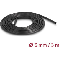 Delock PVC Insulating Sleeve 3 m x 6 mm black
