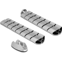 Delock Cable Duct for desk 740 x 75 mm height adjustable silver