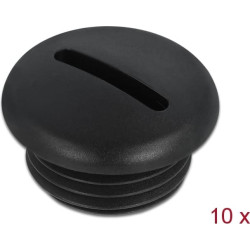 Delock Sealing Plug M16 x 1.5 black 10 pieces