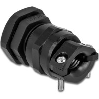 Delock Cable Gland PG13.5 with strain relief and bending protection black