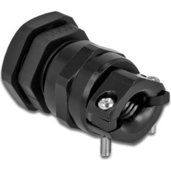 Delock Cable Gland PG13.5 with strain relief and bending protection black