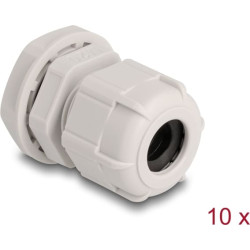 Delock Cable Gland M20 10 pieces grey