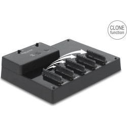Delock USB 5 Gbps Docking and Clone Station for 5 x 2.5″ SATA HDD / SSD