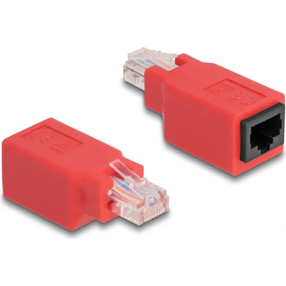Delock RJ45 Crossover Adapter plug > jack
