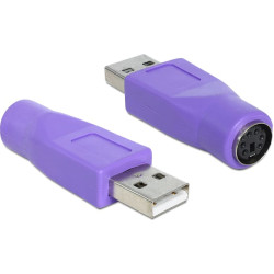 Delock Adapter USB Type-A male > PS/2 female