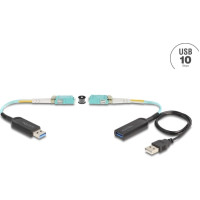 Delock USB 10 Gbps Type-A Extender Set over LC Duplex cable