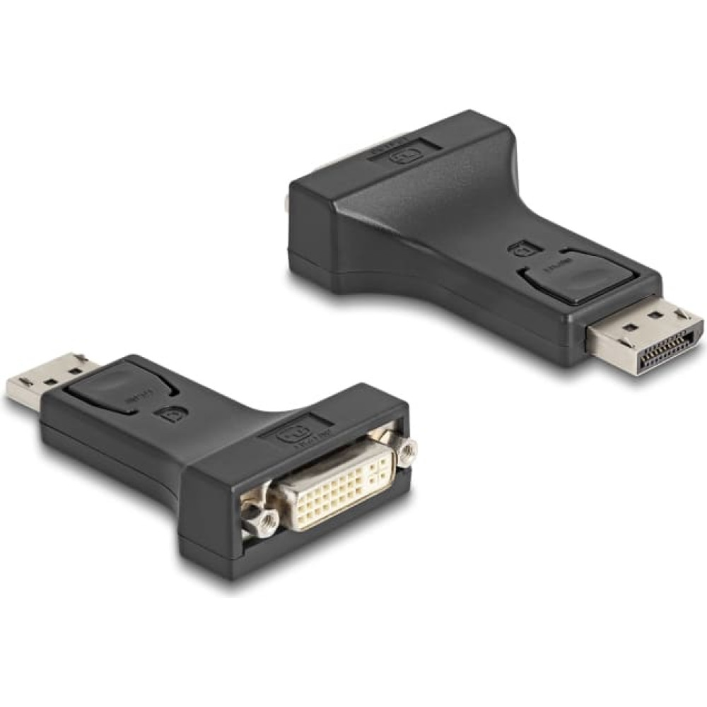 Delock Adapter DisplayPort 1.1 male to DVI female Passive black