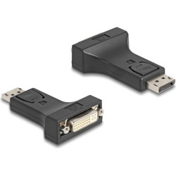 Delock Adapter DisplayPort 1.1 male to DVI female Passive black