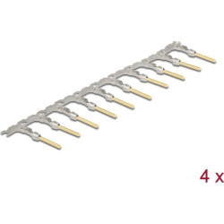 Delock Crimp contacts for D-Sub crimp male 40 pieces