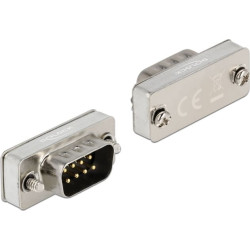 Delock RS-232/422/485 Loopback adapter with DB9 male