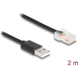 Delock UPS Communication Cable USB 2.0 Type-A to USB RJ50 2 m