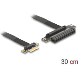 Delock Riser Card PCI Express 3.0 x1 male to x8 slot with cable 30 cm