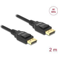 Delock Cable DisplayPort 1.2 male > DisplayPort male 4K 2 m