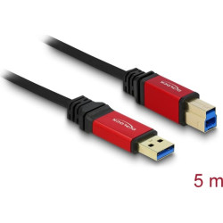 Delock Cable USB 3.0 Type-A male > USB 3.0 Type-B male 5 m Premium