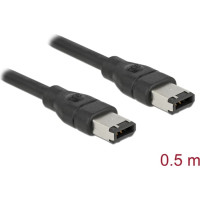 Delock Cable FireWire 6 pin male > 6 pin male 0.5 m