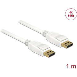 Delock Cable Displayport 1.2 male  Displayport male 4K 1 m