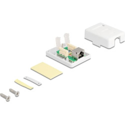 Delock Modular Wall Outlet 1 Port Cat.6
