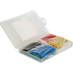 Delock Heat shrink tube assortment box, shrinkage ratio 2:1, assorted colours 230 pieces