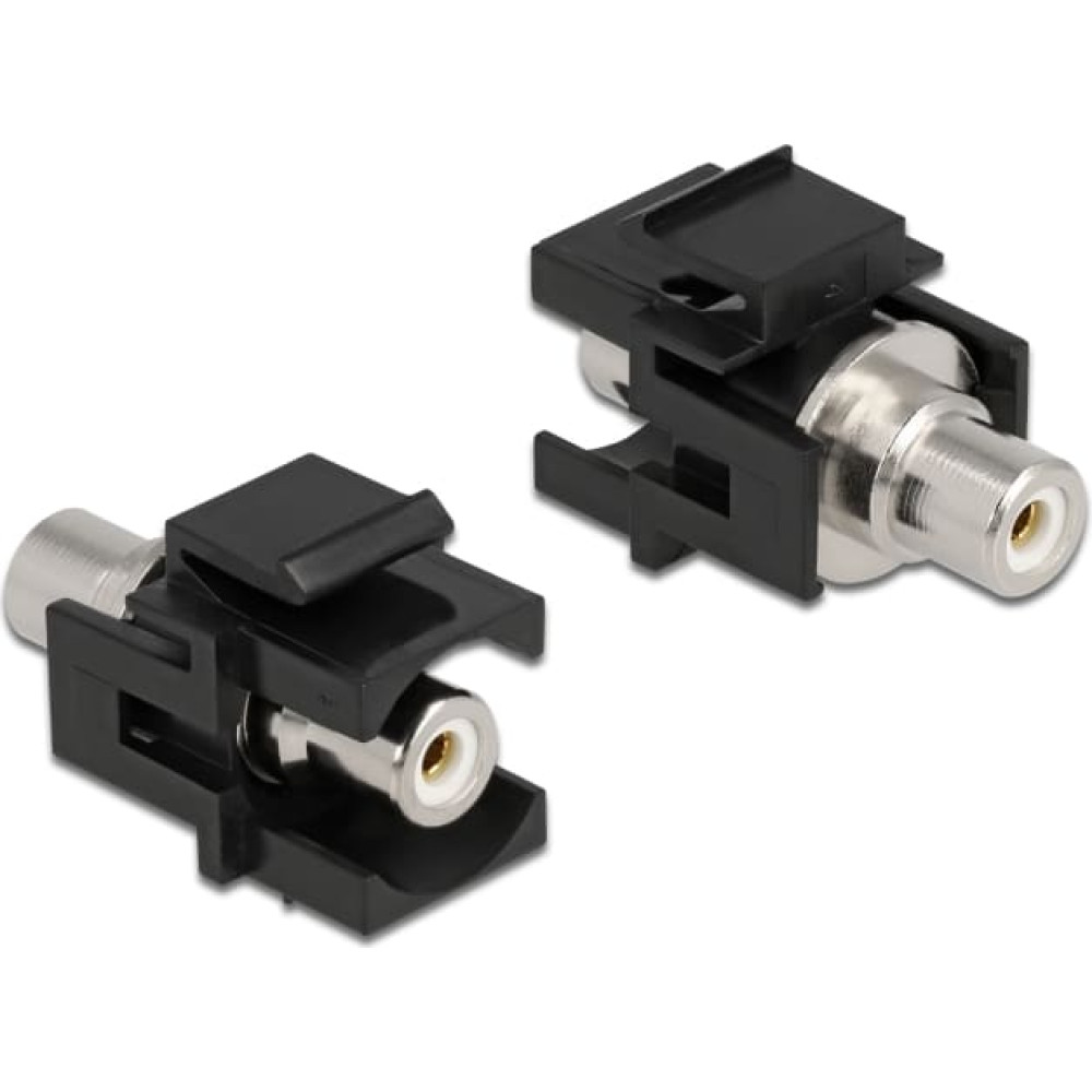 Delock Keystone Module RCA female > RCA female white / black