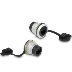 Delock RJ45 Cat.6 built-in connector with protective dust cap