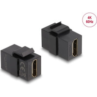 Delock Keystone Module HDMI female to HDMI female black