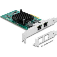 Delock PCI Express x4 Network Card Gigabit LAN 2 x RJ45 i82576