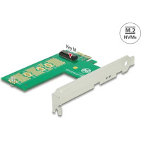 Delock PCI Express x4 Card > 1 x internal NVMe M.2 Key M – cross format